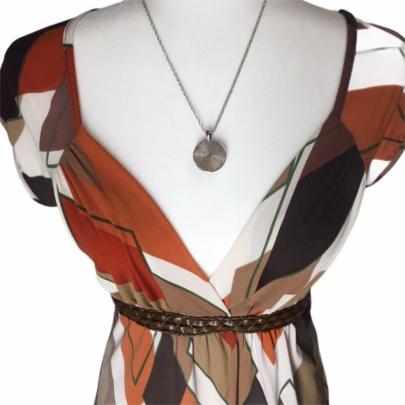 🐞Candie’s Tie Back VNeck Top Size Large EUC - Picture 2 of 6